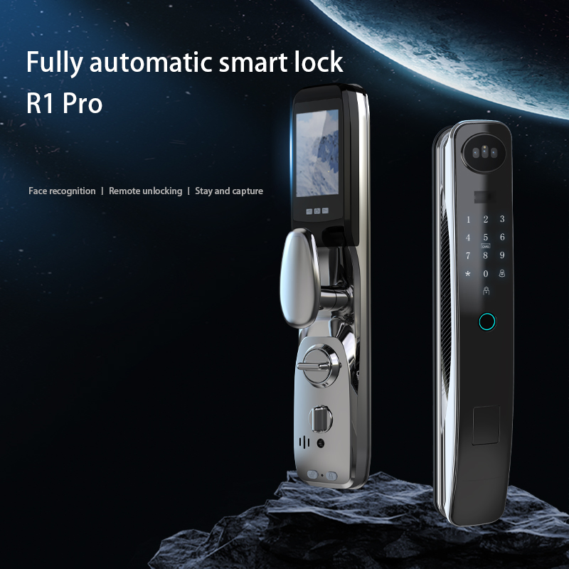 Tuya Smart Home Linked 3D Face Recognition Smart Fingerprint Door Lock