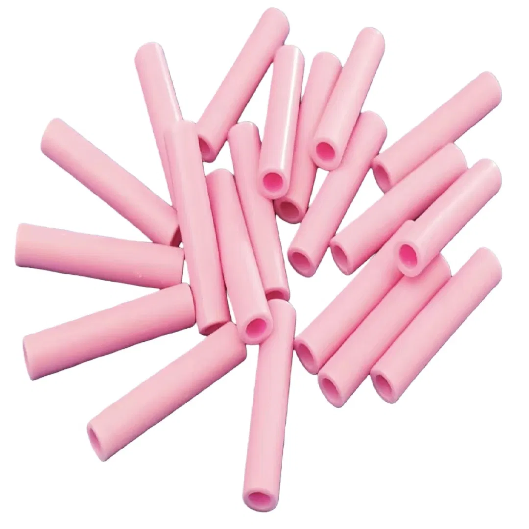 6*3*25mm Textile Machine Parts Alumina Textile Tubing Through Yarn Ceramic Tube