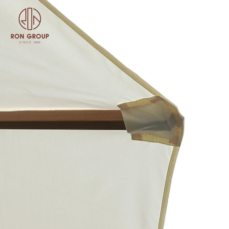 Большая круглая алюминиевая садовая зонт-тент