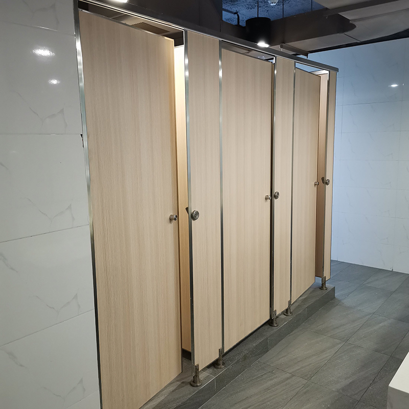 HPL Laminate Waterproof Door Public Toilet Partition