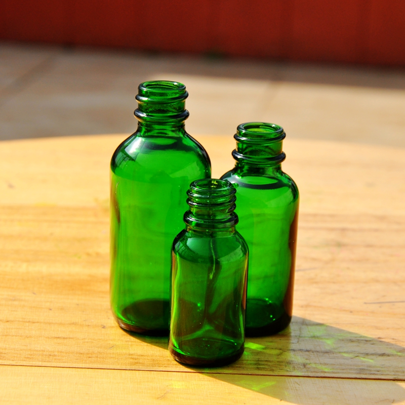 Green Essential Oil Bottle of Factory Sale