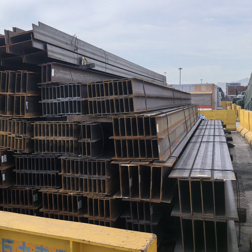 Standard Sizes Universal H Beam Sizes Steel Bridge Construction A36 A992 A572 Hot Rolled Steel Iron H Beam W6X7 Steel H Beam