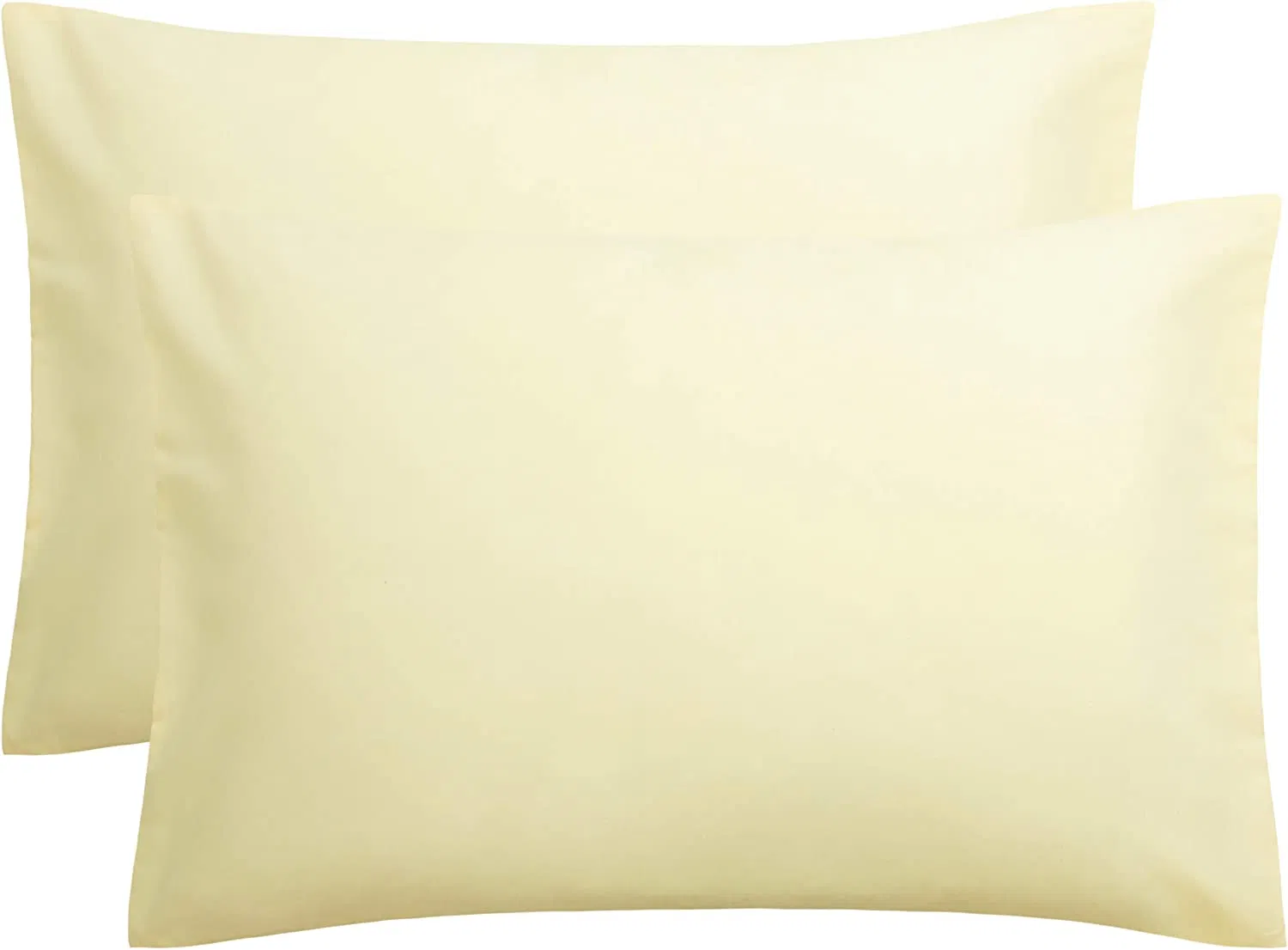 Home Textile Polyester Cotton Pillowcase 2PCS Standard White Comforter Set Bed Sheet Set Hotel