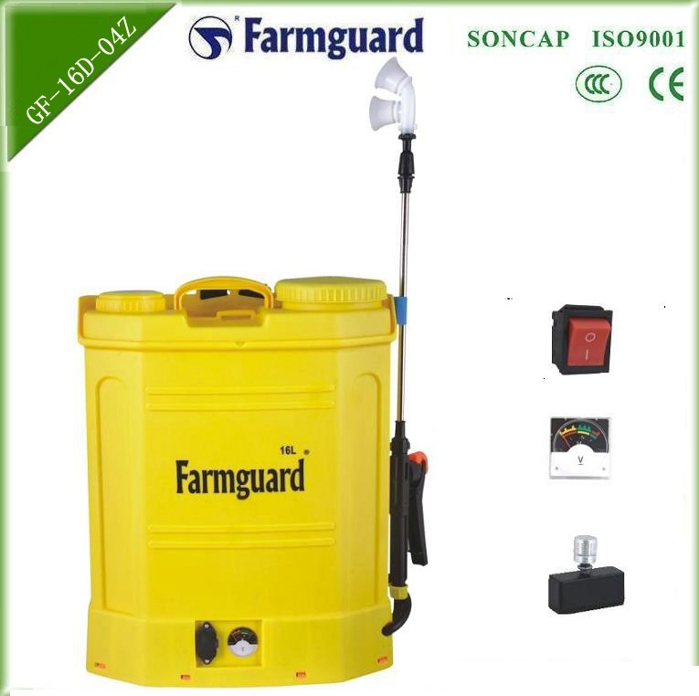 Farmguard Electric Battery Power Pump Garden Backpack Sprayer
