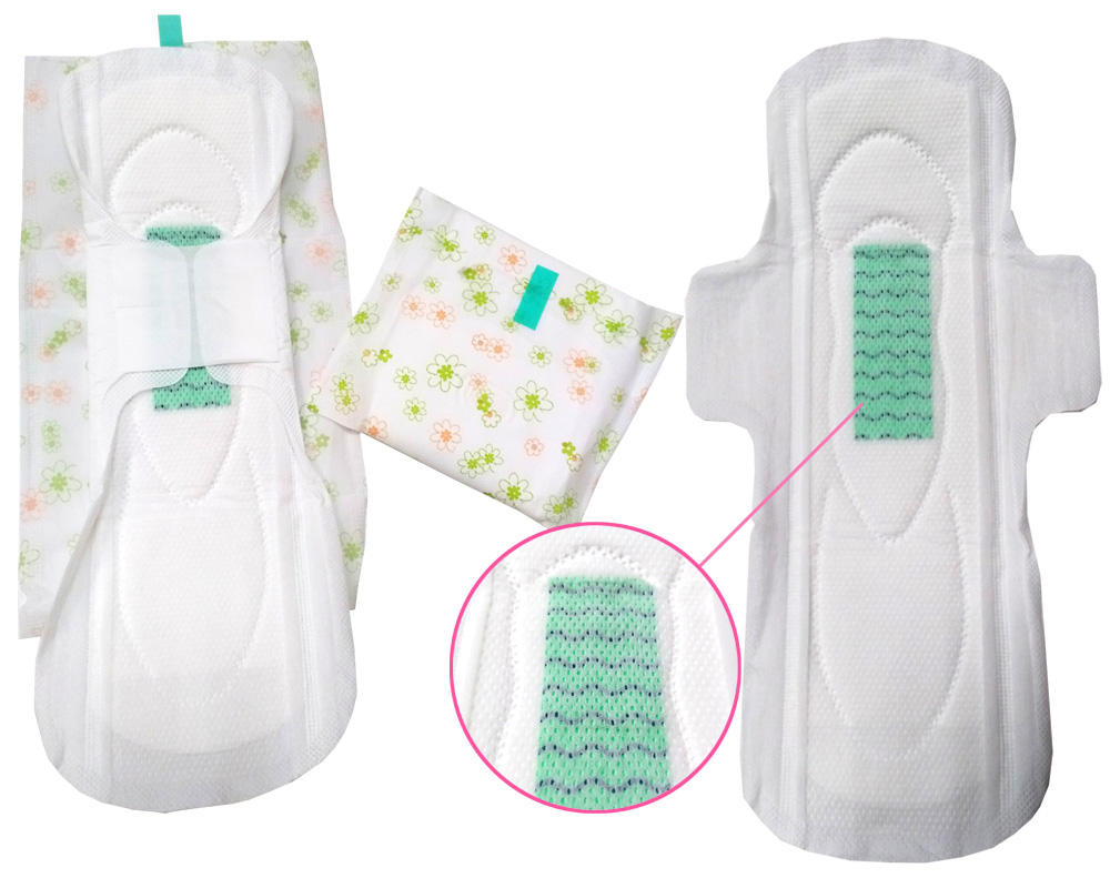 Free Sample Anion Ultra Disposable Menstrual Pads Sanitary Napkinspopular