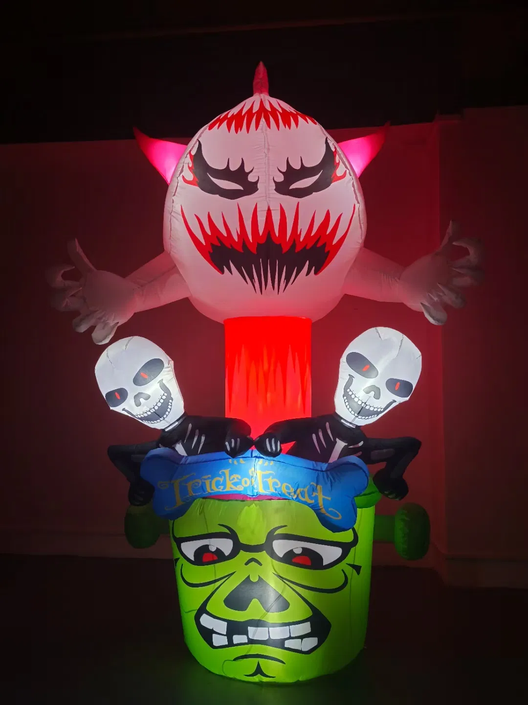 Boyi Inflatable Pumpkin Ghost Decoration Inflatable Halloween Decoration