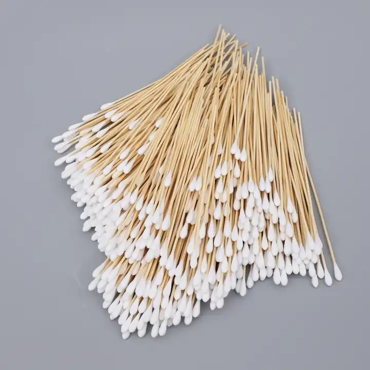Holt Sale Environmentally Friendly Bamboo Sticks Cotton Buds Swabs