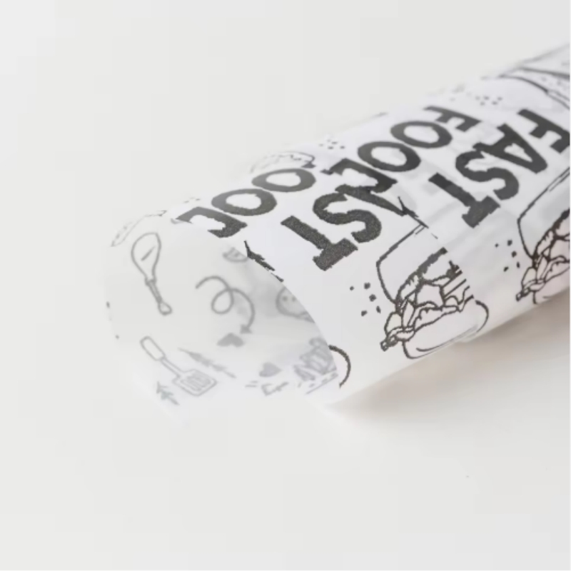 Food Wrapping Paper Specially for High-Quality Hamburgers