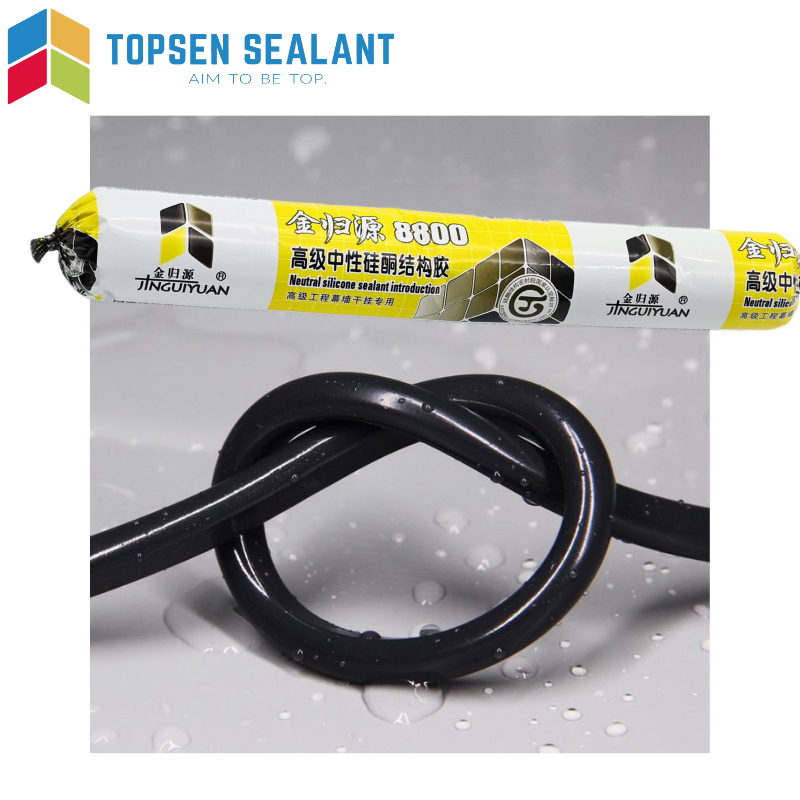 100% Silicone Structural Sealant for Hollow Glass Secondary Sealing