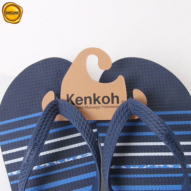 Custom Display Paper Hanger Slippers Hanger for Shoes Sandals