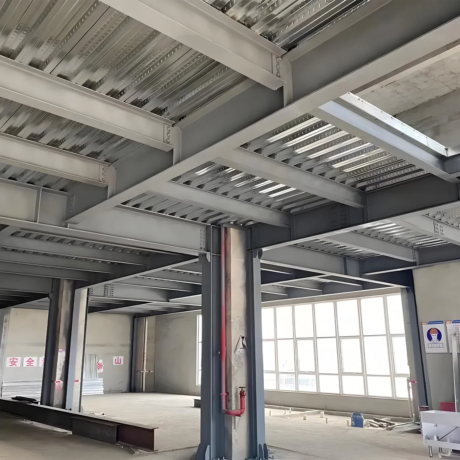 Durable Steel Structure Mezzanine for Optimal Space Utilization