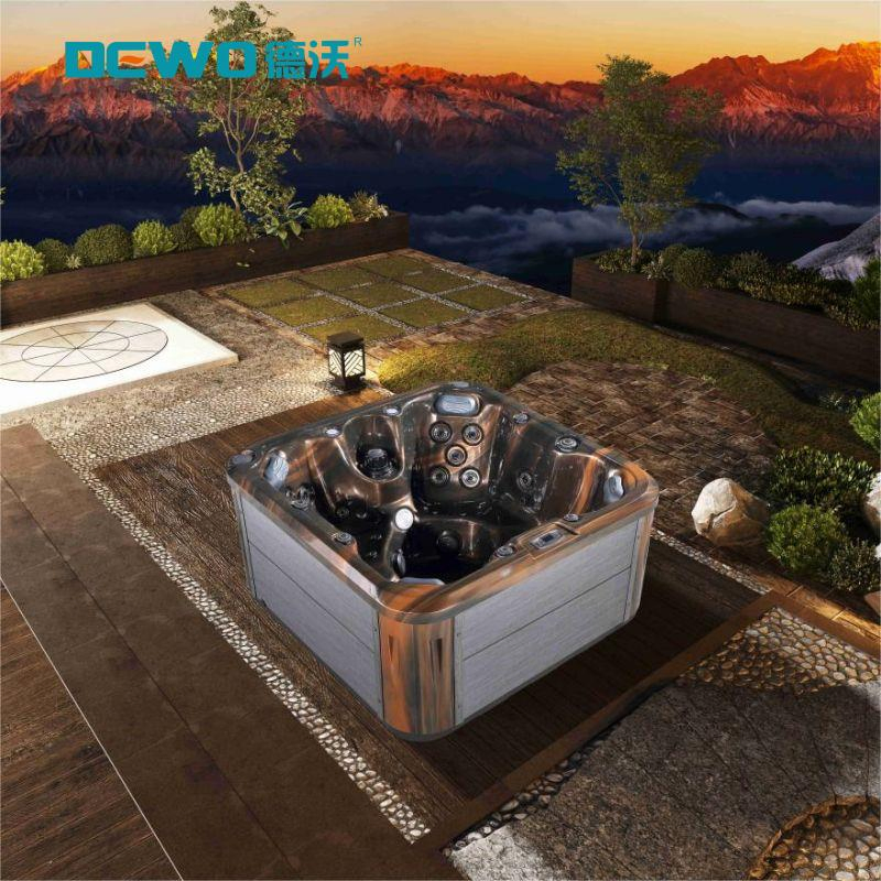 Уличная ванна-джакузи для 4-6 человек с гидромассажем