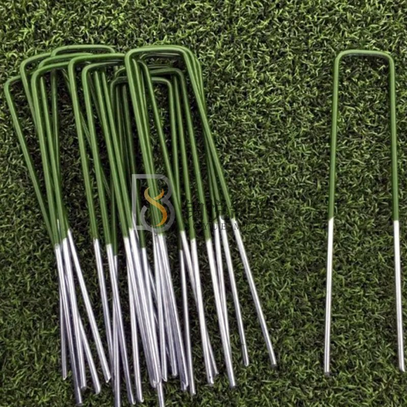 Boyue U Shaped Lawn Turf Nail Landscape Fabric Staples