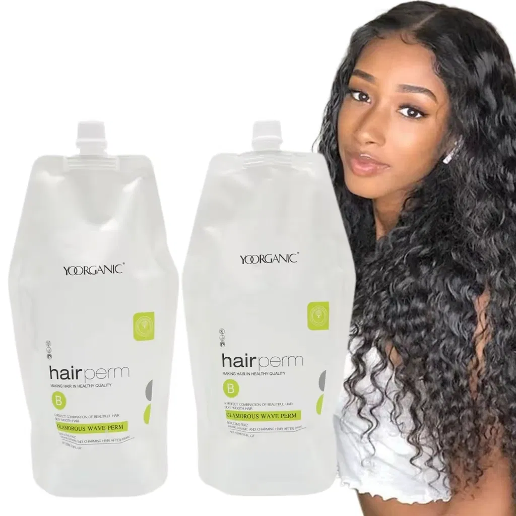 Professional OEM/ODM Hair Curly Perm Products Plant Oil Permanent Wave Perm for Salon Use