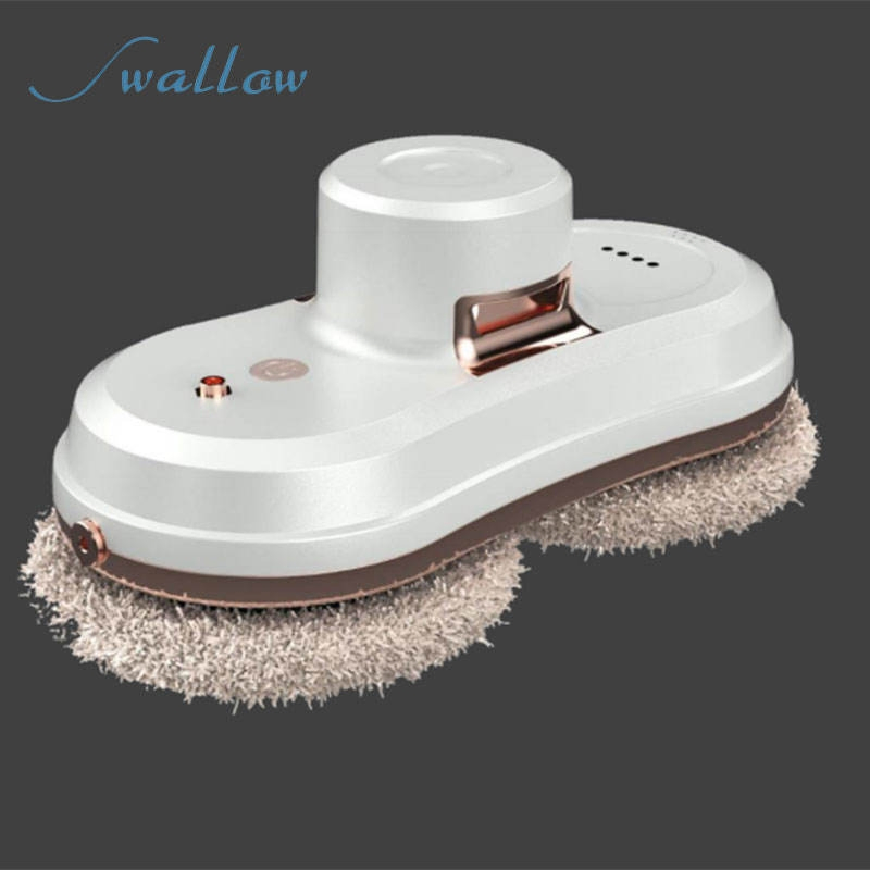 Magnetic Double Sided Window Glass Cleaner Bidirectional Auto Water Spray Glass Cleaning Machine Window Cleaner Robot