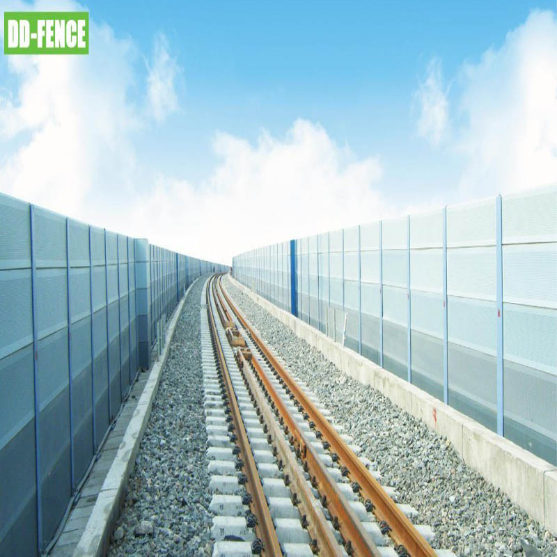 Galvanized Steel Sheet Isolation Acoustic Acrylic Noise Proof Highway Sound Barrier Wall for Thailand