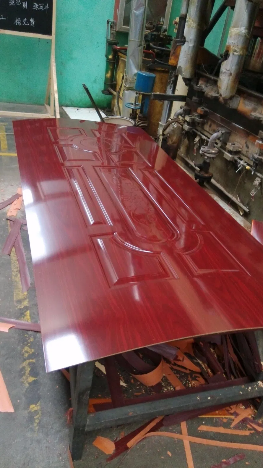 High Quality Melamine Mould HDF Door Skin for Interior Wood Door