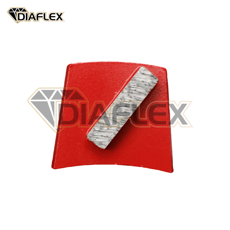 Versatile Double Quarter PCD Grinding Plate for Stone Finishing