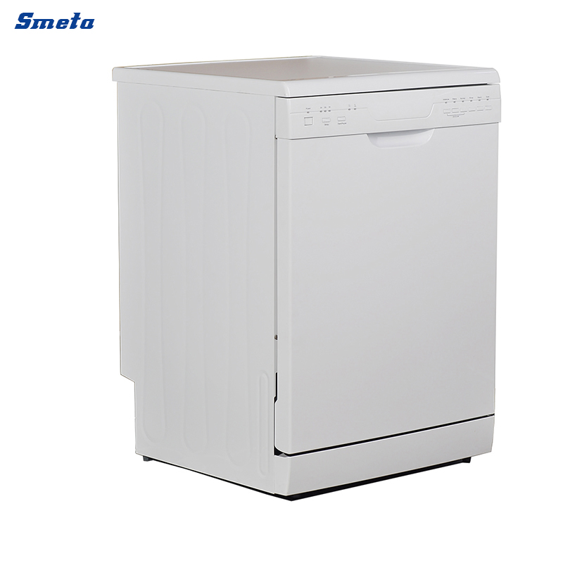 220V 50Hz Home 60cm Width 14 Place Sets White Dishwasher Machine