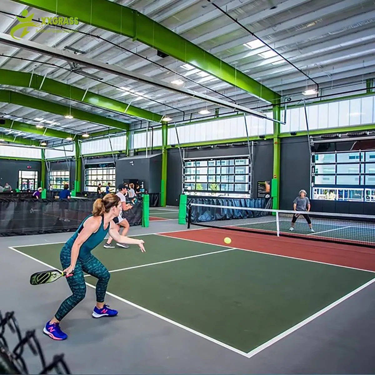 Indoor Flooring Mat Pickleball Court Roll Mat for Pickleball Court Table Tennis