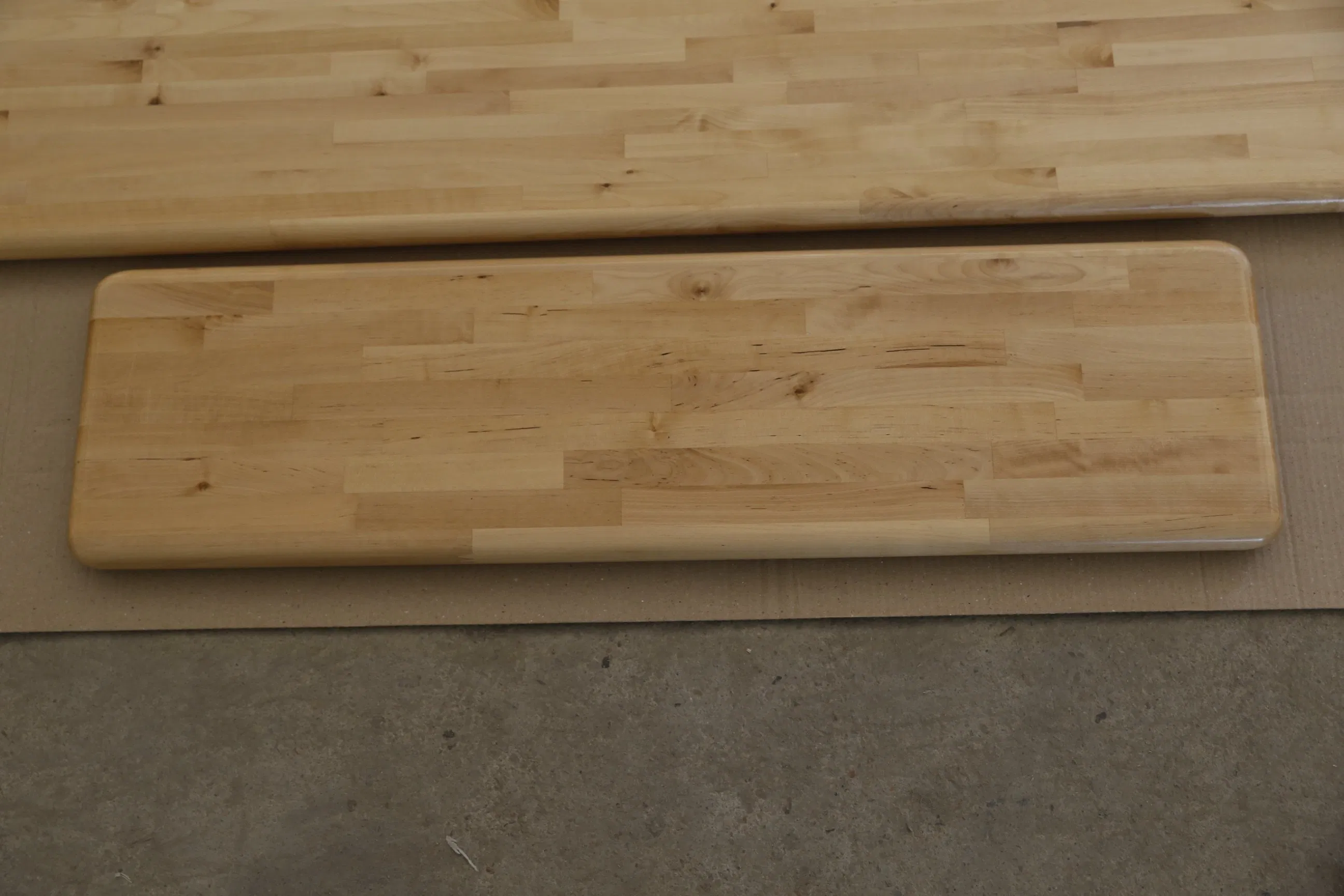 Natural Grain Solid Wood Worktops, Wear-Resistant Wax Oil, Studio &amp; Kitchen