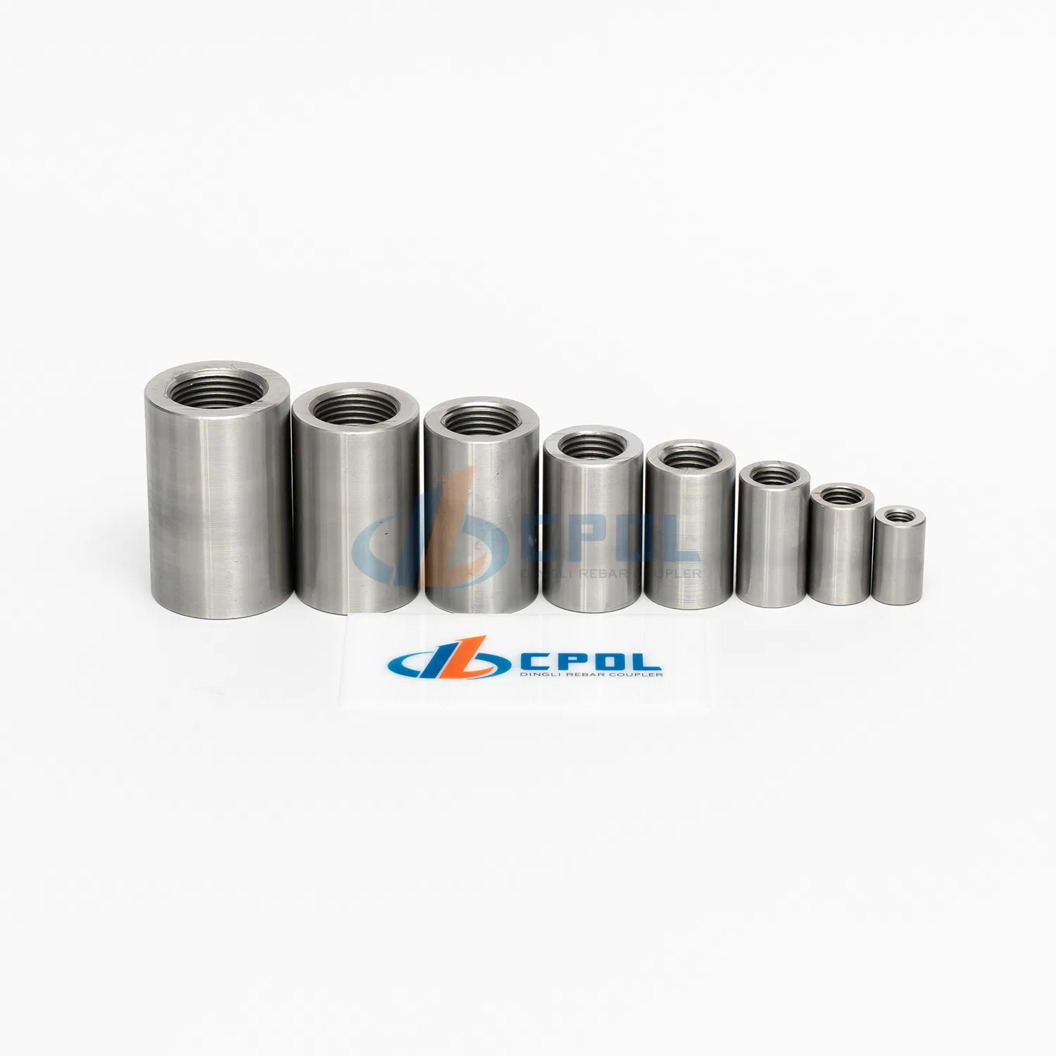 Made in China Top Quality China Rebar Coupler Reinforcing Bar Connector Mechanical Screwed Splicing Rebar Coupler Swaged Rebar Coupler