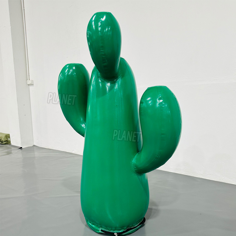 Portable Inflatable Cactus Model for Decoration