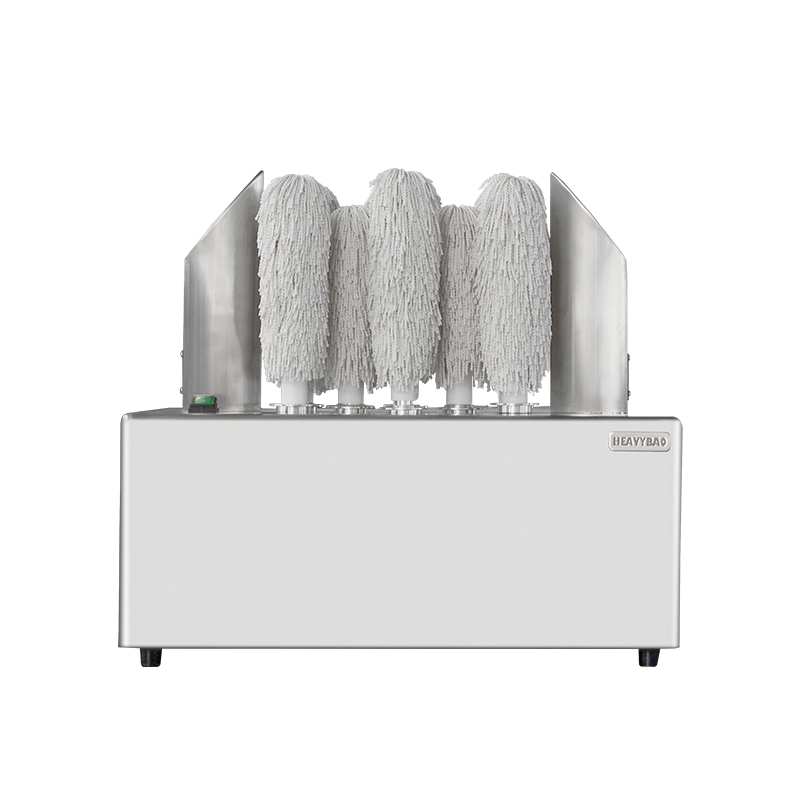 Heavybao Electric Commercial Glass Stainless-Steel Glassware Polishing Machine for Kitchen