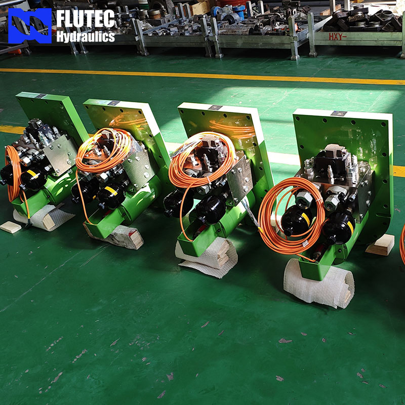 Сервогидравлический цилиндр двойного действия Flutec