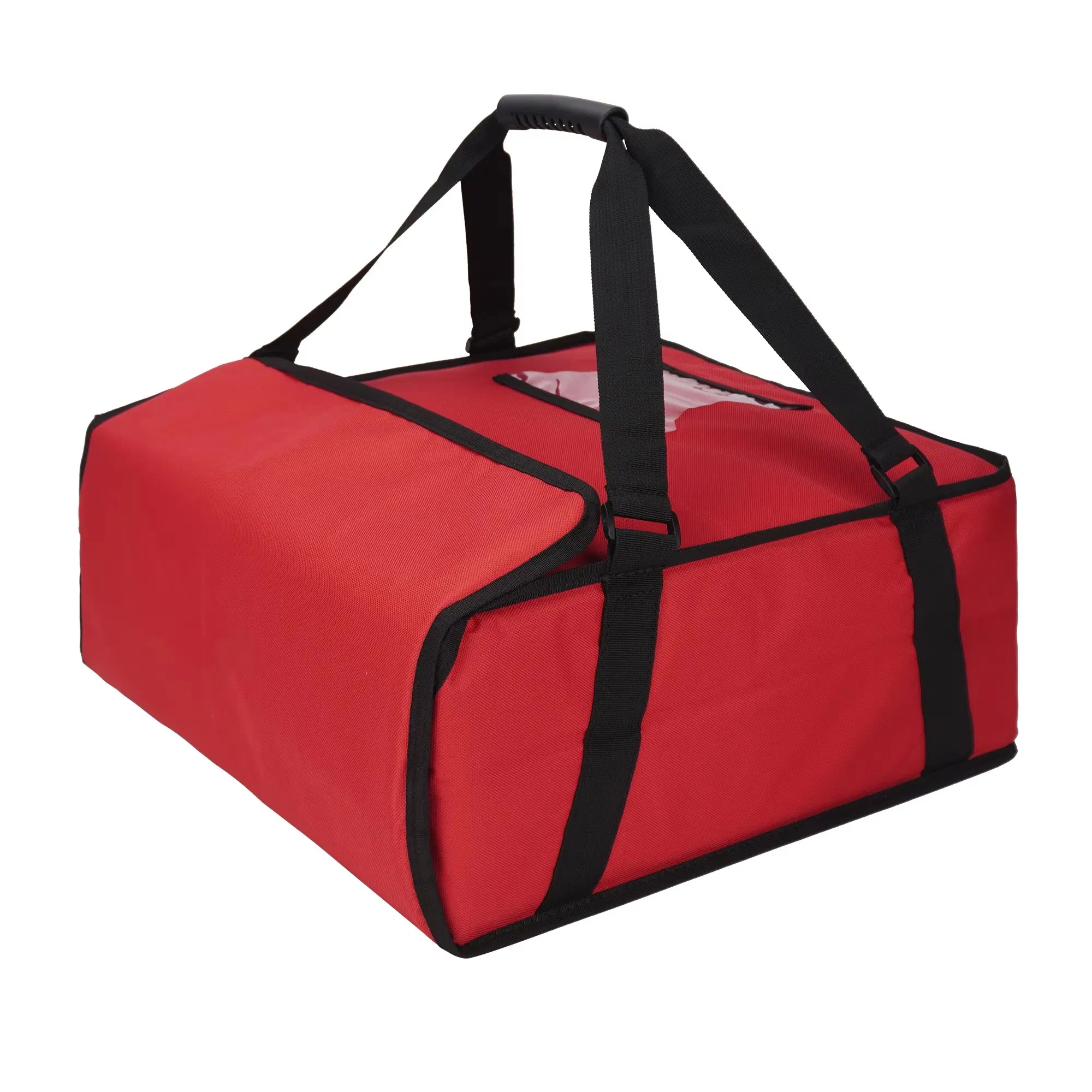 Large Capacity Thermal Polyester Insulated Tote Pizza Delivery Food Warmer Carrier