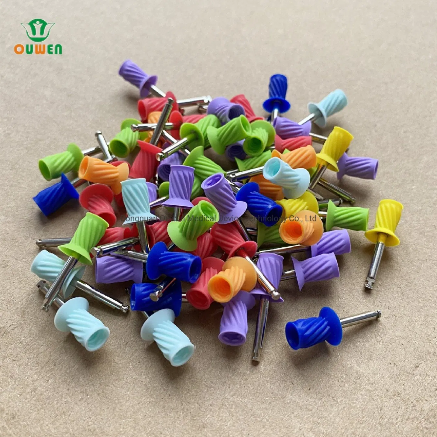 Wholesale Dental Aesthetic Tools Dental Products Disposable Medical Silicone Polishing Cup