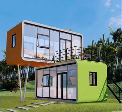 Garden Pod Living Container/Office Best Light Gauge Steel Frame Construction Apple Cabin