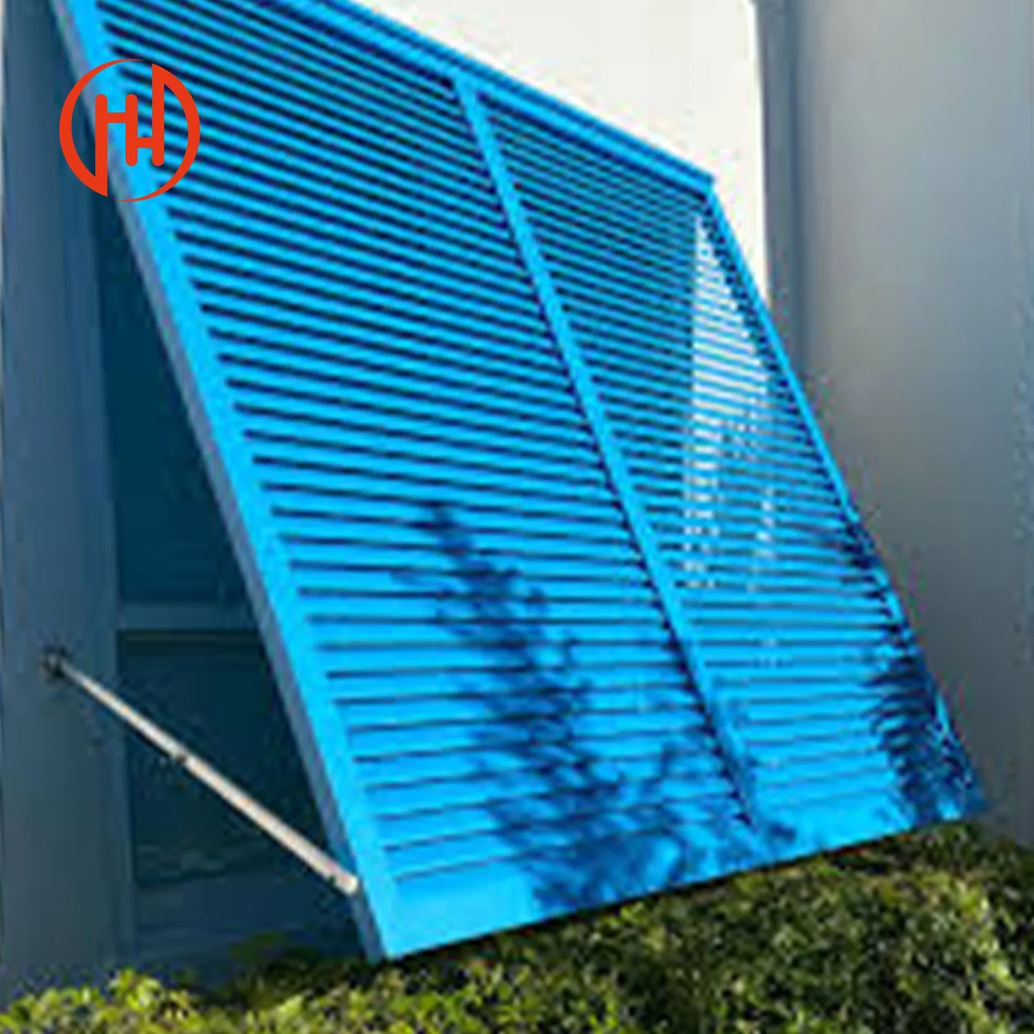 High Quality House Exterior Modern Bahama Shutters Horizontal Sun Louver