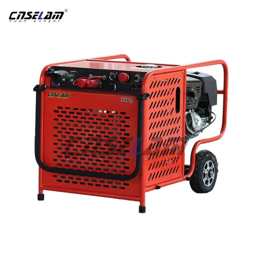 Factory Direct 13 HP Diesel Engine Hydraulic Power Unit with Wheels