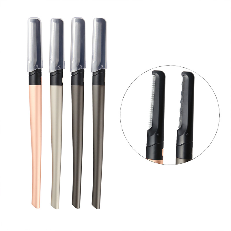 Premium Metal Dermaplaning Tool for Women - Facial Fuzz Trimmer