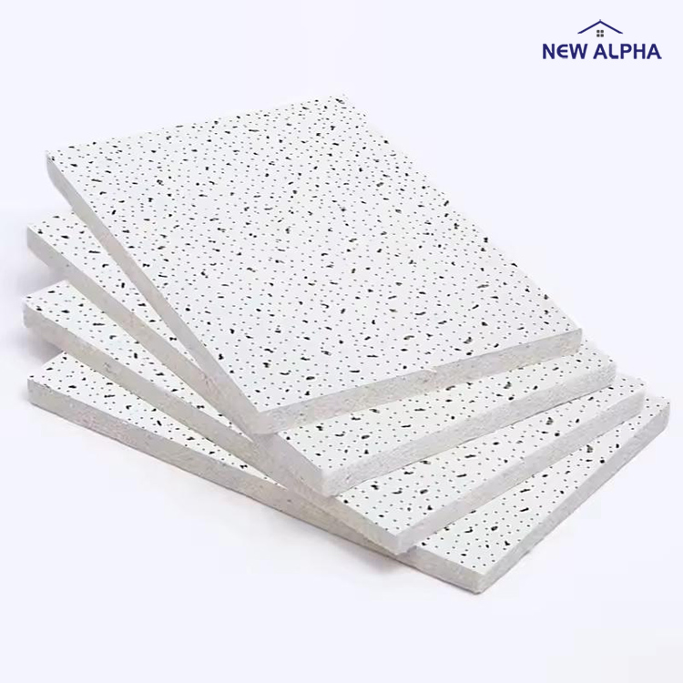 Factory Customized Acoustic Gypsum Ceiling Tiles for Ceiling and Wall Partition