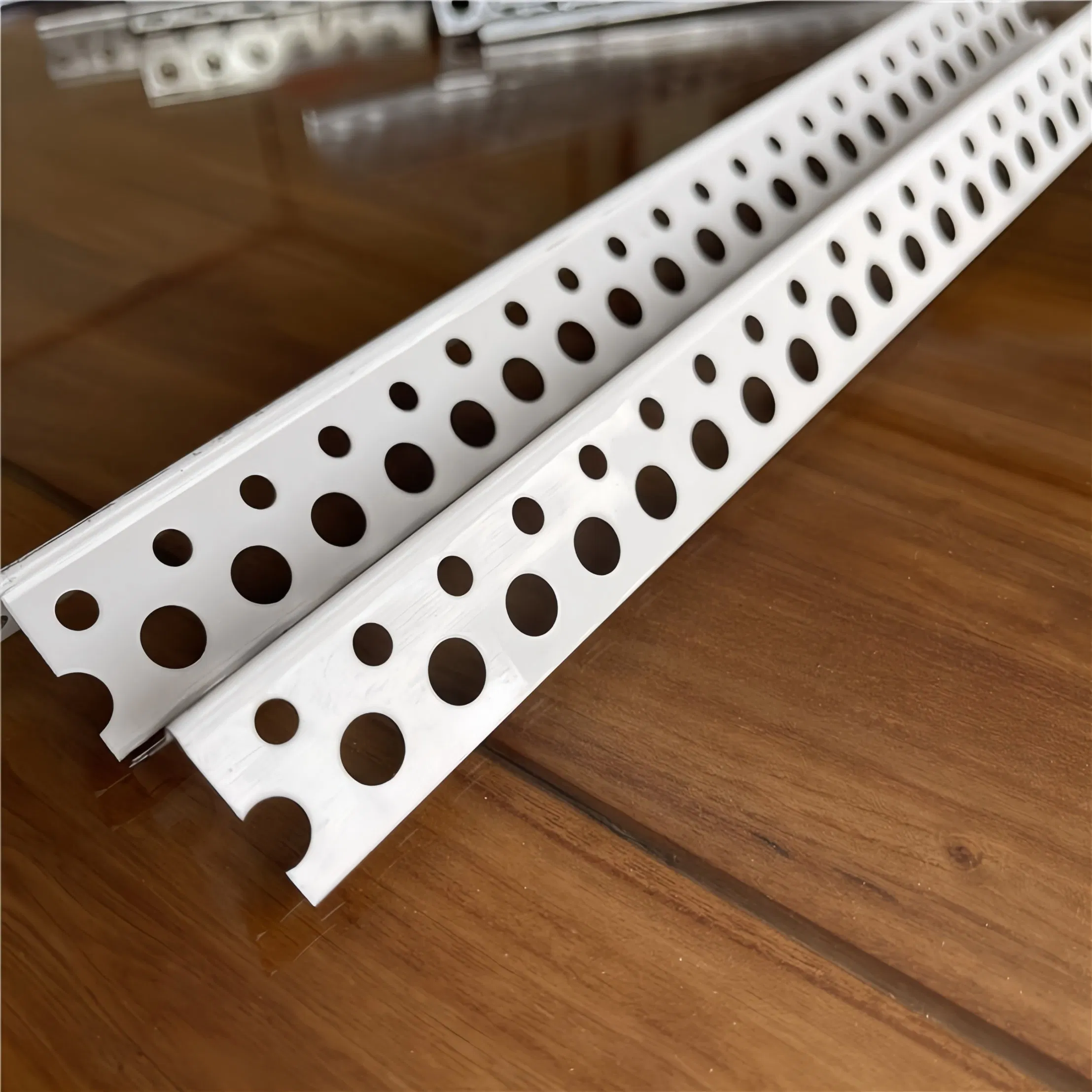 PVC Vinyl Drywall Edge Protection Corner Net Angle Bead Plastic Profiles for Drywall