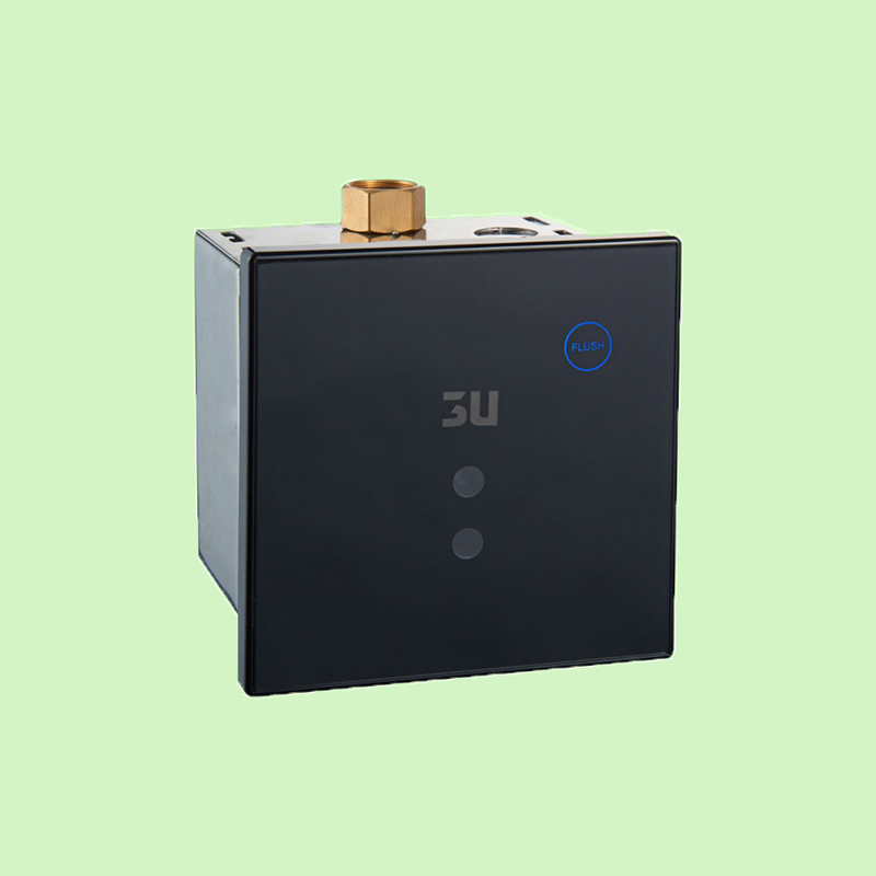 3u Automatic Urinal Flusher with Button Touchless Self-Adjustable Sensor Flush Kit