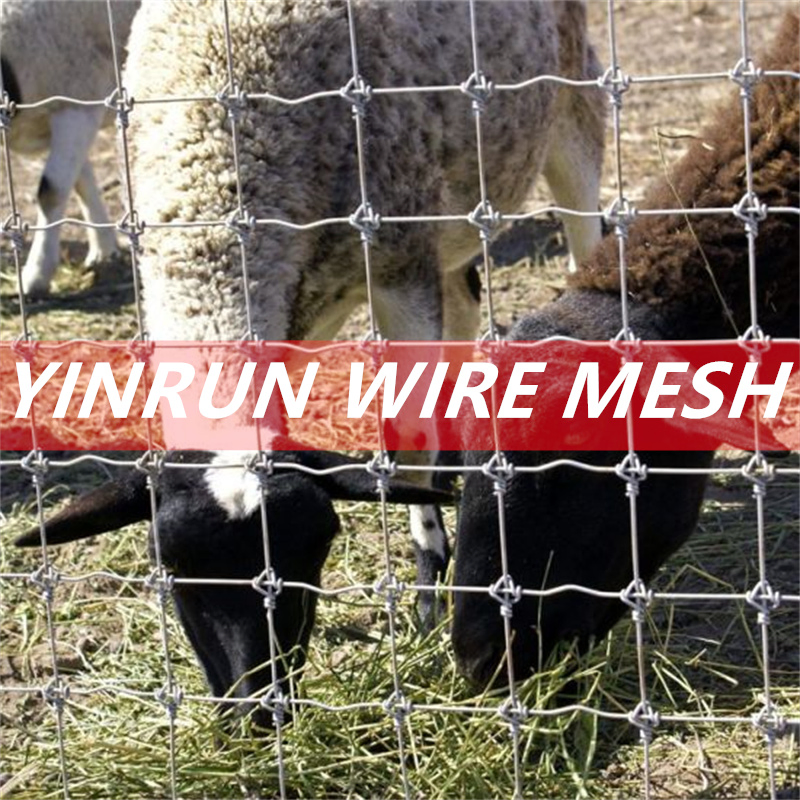 Durable Heavy-Duty Fixed Knot Farm Fence for Livestock