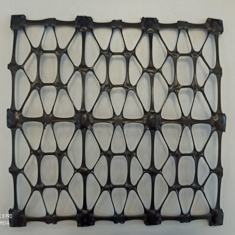 Triaxial Biaxial Plastic Grid Polyester Fiberglass Geogrid for Retaining Wall