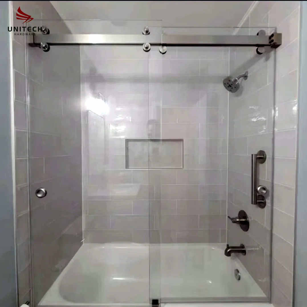 Stainless Steel Rail Sliding Door Roller and Fitting Set