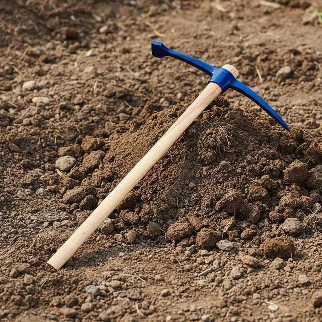 Industrial Grade Railway Steel Forged Customized Farming Tool Pickaxe