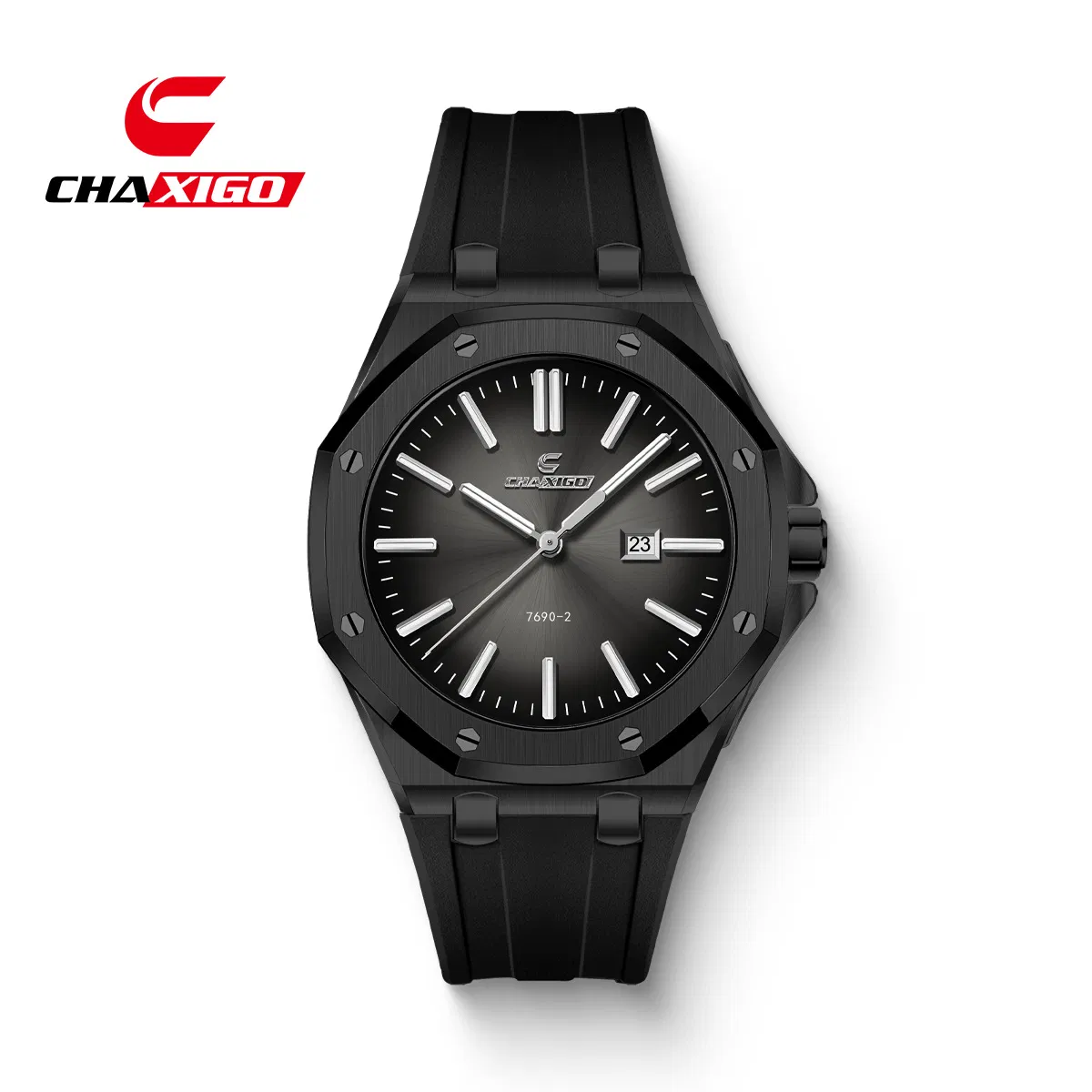 Chaxigo Classic Men's Automatic Quartz Watch Sapphire Crystal Mirror Scratch-Resistant