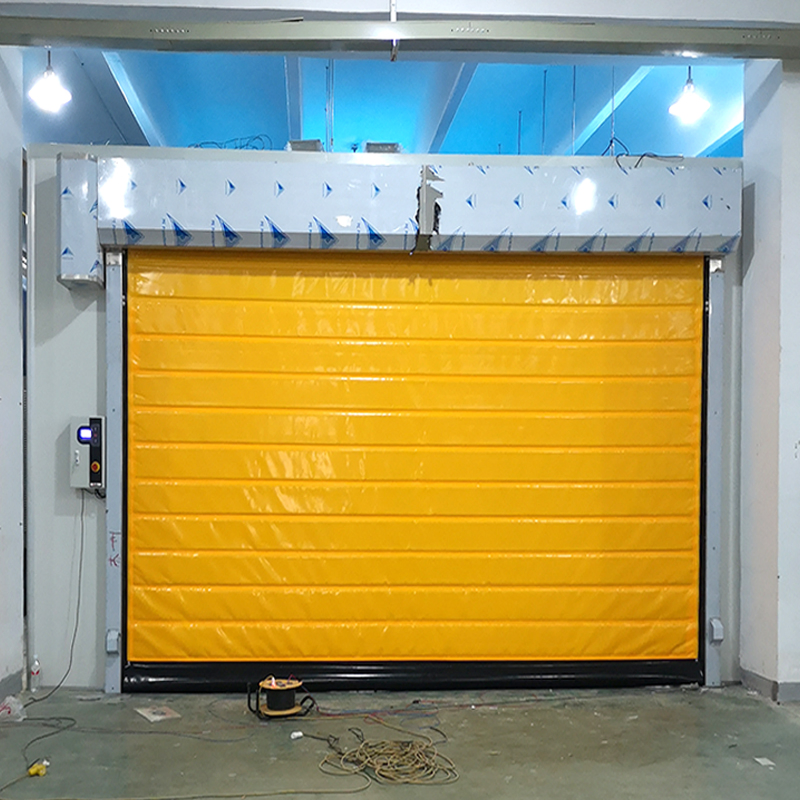 High-Speed Automatic Roller Shutter Zipper Door for Cold Storage New Generation Cold Room Technology
