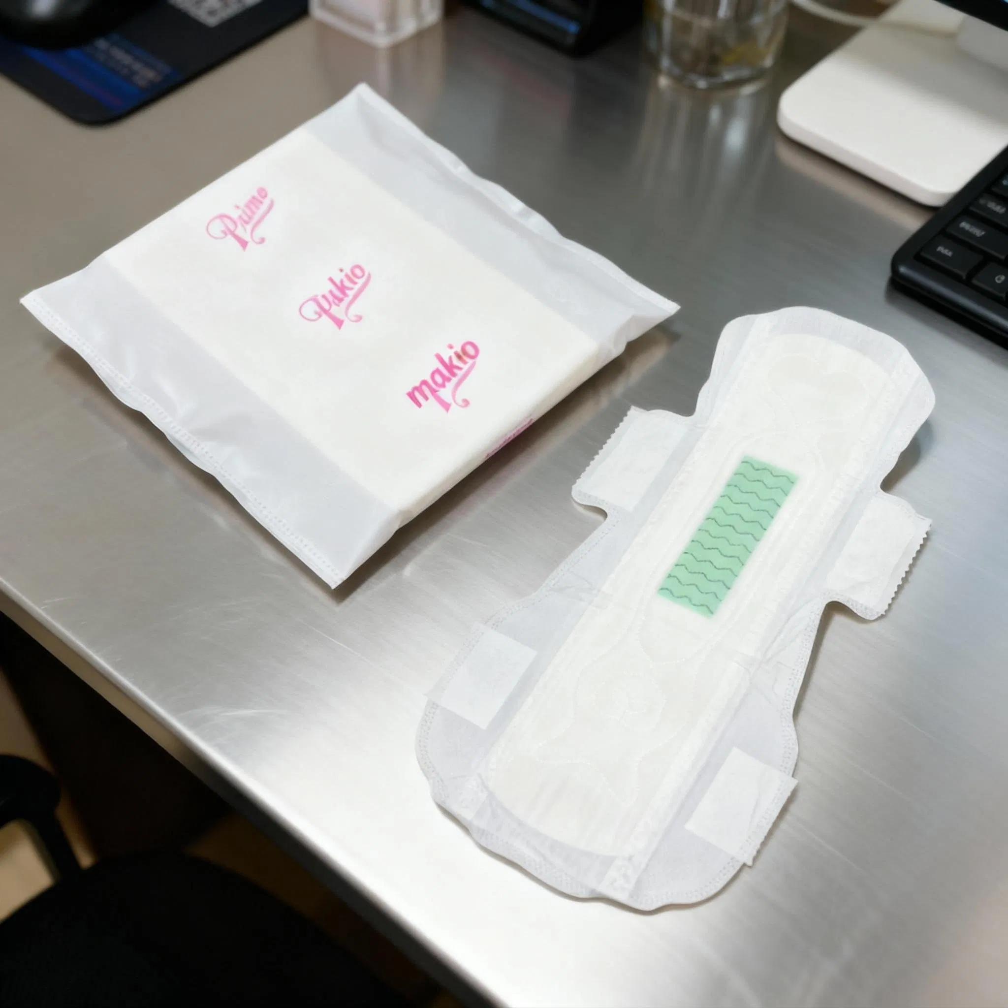 OEM Plant-Based Sanitary Napkins Hypoallergenic Heavy Flow Private Label