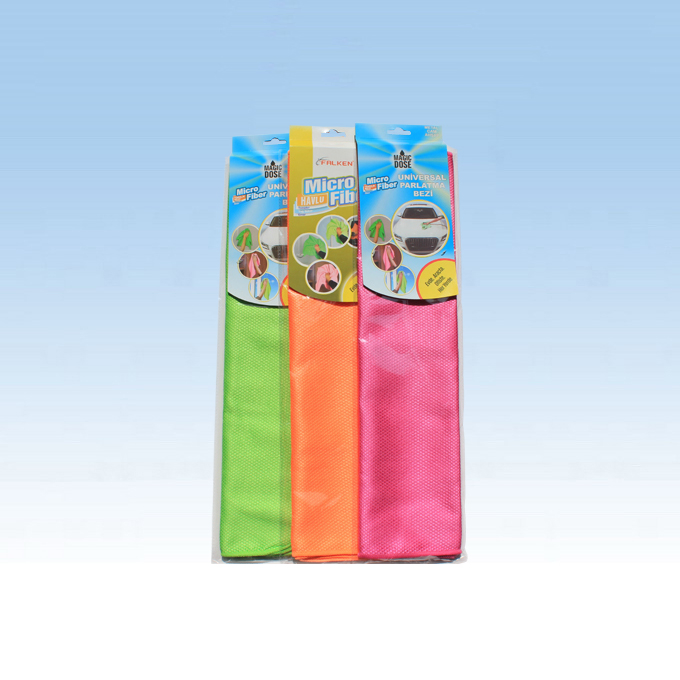 Fish Scale Shape Microfiber Cleaning Cloth (CN3618-2)