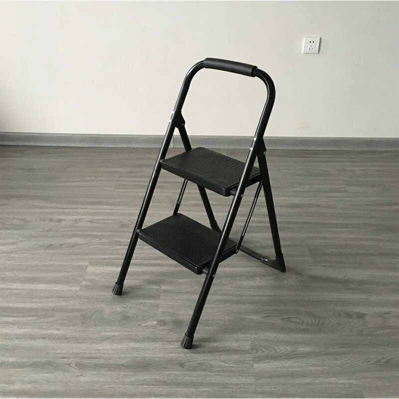Factory Hot Selling Home Use 2 Steps Folding Steel Ladders for 150kgs