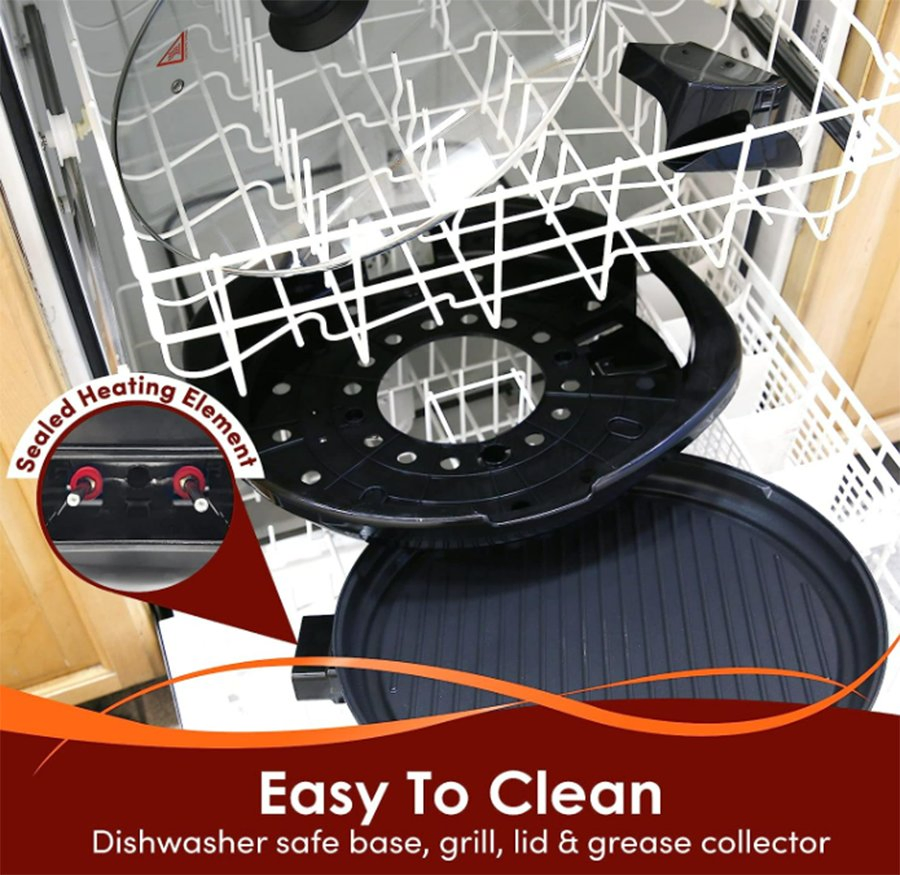 Smokeless Indoor Electric BBQ Grill