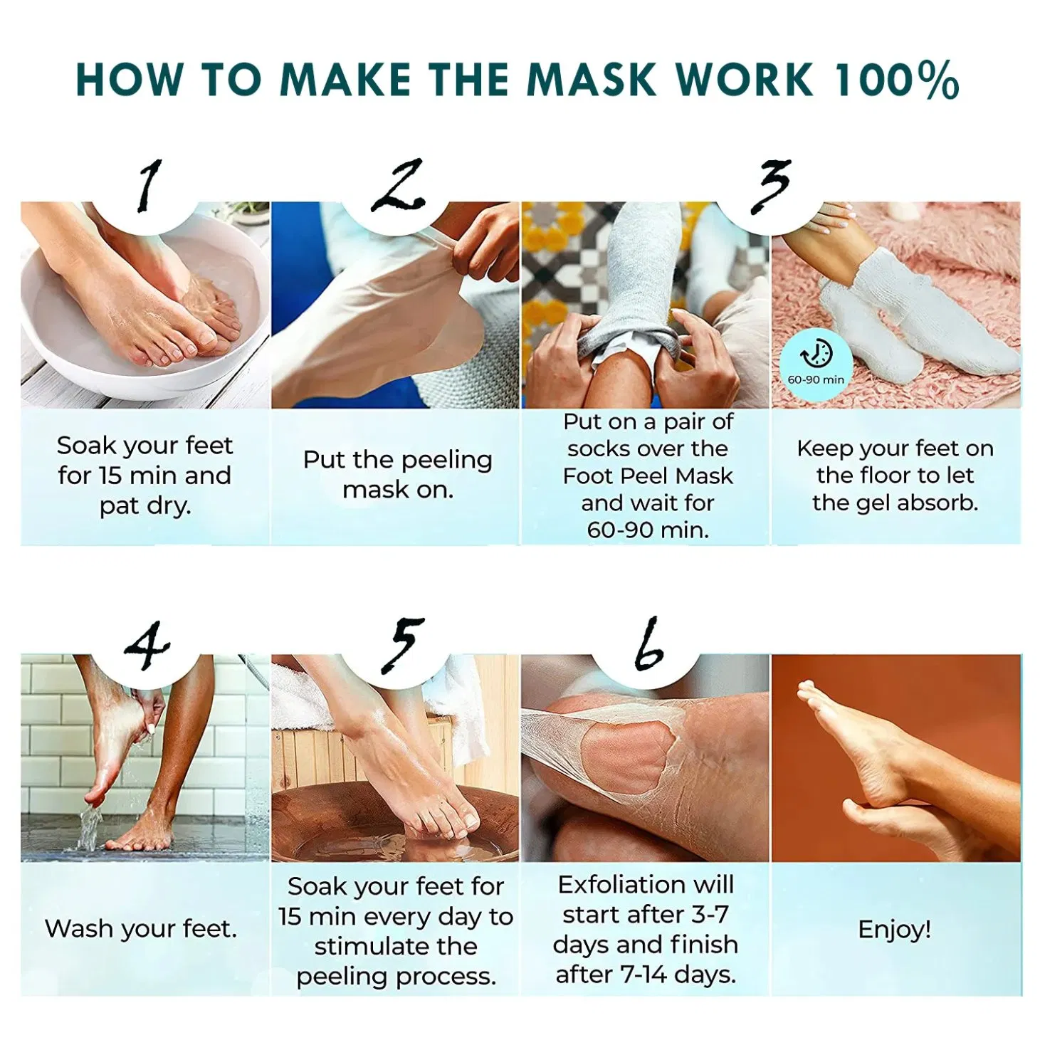 Foot Care Cow Milk Exfoliating Keep Water Foot Mask