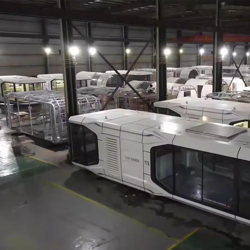 Tiny House Space Capsule Room Sleep Bed Apartment Hotel Furniture Smart Capsule House Sleep Bed